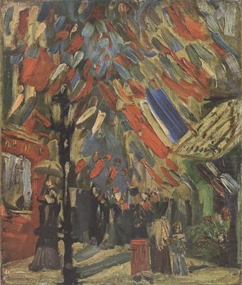 The Fourteenth of July Celebration in Paris (nn04), Vincent Van Gogh